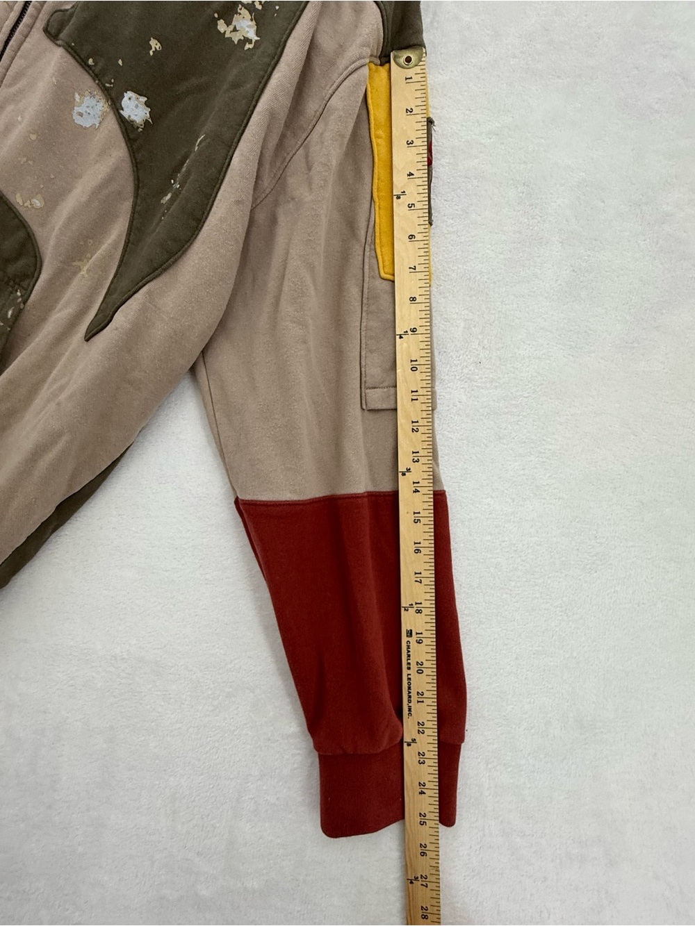 VINTAGE MARC ECKO STAR WARS BOBA FETT FULL ZIP HOODIE XXL 2X HOODIE SWEATSHIRT - Picture 4 of 11